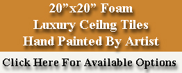 ~20"x20" Luxury Ceiling Tiles