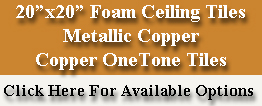 Foam Metallic Copper