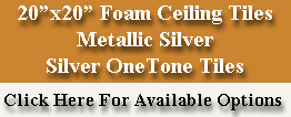 Foam Metallic Silver