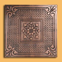 20x20″ Vienna Copper Black PVC 20mil Ceiling Tiles