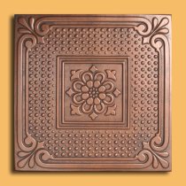 20x20″ Vienna Copper Brown PVC 20mil Ceiling Tiles