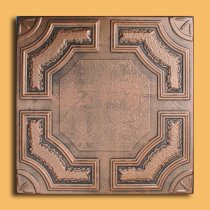 20x20″ Caracas Copper Black PVC 20mil Ceiling Tiles