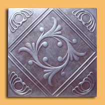 20″x20″ Anet Antique Silver Brown Ceiling Tiles