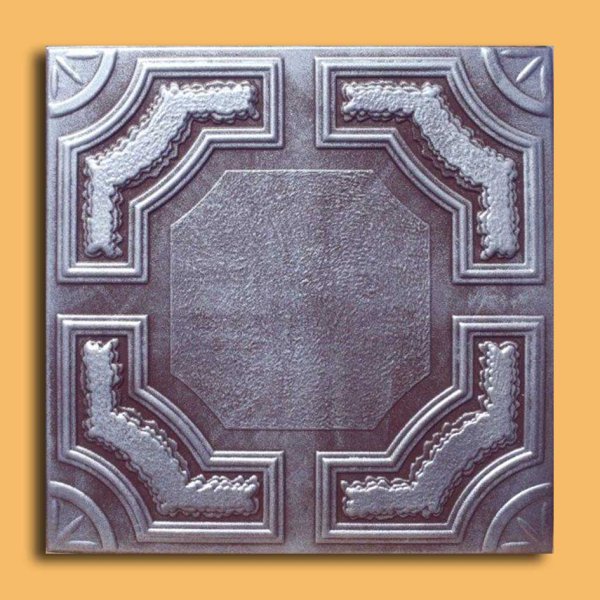 20"x20" Caracas Antique Silver Brown Ceiling Tiles