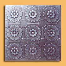 20″x20″ Odessa Antique Silver Brown Ceiling Tiles