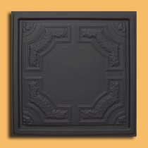 24″x24″ Caracas Black PVC 20mil Ceiling Tiles