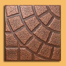 20″x20″ Pireus Antique Copper Brown Ceiling Tiles