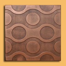 20″x20″ Valencia Antique Copper Brown Ceiling Tiles