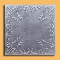 20″x20″ Roven Antique Silver Graphite Ceiling Tiles