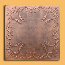 20″x20″ Roven Antique Copper Black Ceiling Tiles