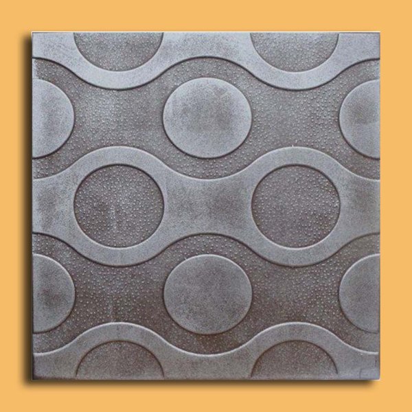 20"x20" Valencia Antique Silver Brown Ceiling Tiles