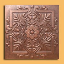 20″x20″ Royal Antique Copper Brown Ceiling Tiles