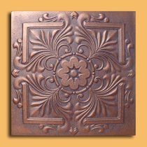 20″x20″ Royal Antique Copper Graphite Ceiling Tiles