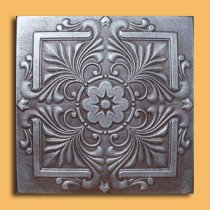 20″x20″ Royal Antique Silver Brown Ceiling Tiles