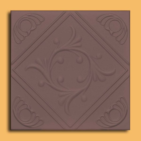 20"x20" Anet Brown Tile Ceiling Tiles