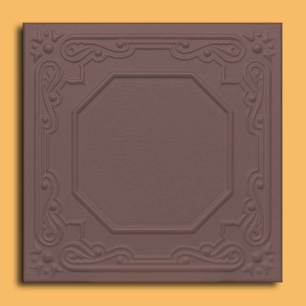 20"x20" Lisbona Brown Tile Ceiling Tiles