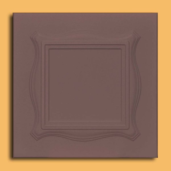 20"x20" Roma Brown Tile Ceiling Tiles