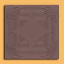 20″x20″ Yerevan Brown Tile Ceiling Tiles