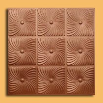 Prato Copper - Foam Glue-up Ceiling Tiles