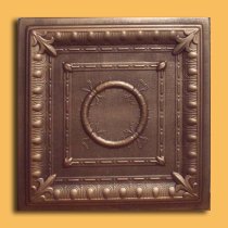 20″x20″ Ancona Antique Bronze Brown Ceiling Tiles