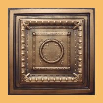 24″x24″ Ancona Antique Bronze Black PVC 20mil Ceiling Tile ceili