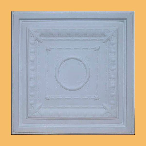 24"x24" Ancona White PVC 20mil Ceiling Tiles