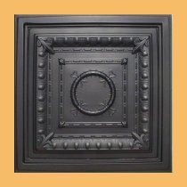 24″x24″ Ancona Black PVC 20mil Ceiling Tiles