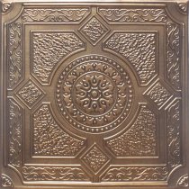 24″x24″ Peru Antique Bronze Black PVC 20mil Ceiling Tile ceiling