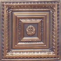 24″x24″ Brilliance Antique Bronze Black PVC 20mil Ceiling Tile c