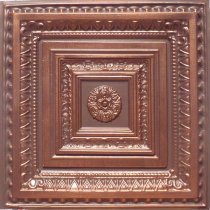 24″x24″ Brilliance Antique Copper Brown PVC 20mil Ceiling Tiles