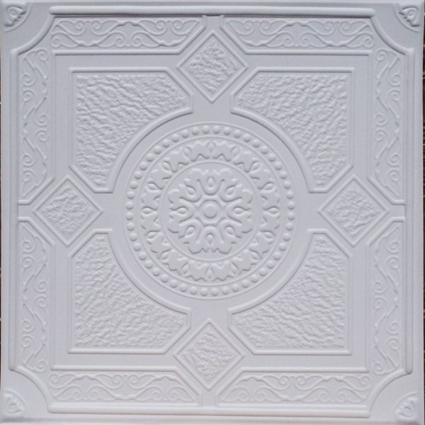 24"x24" Peru White PVC 20mil Ceiling Tiles