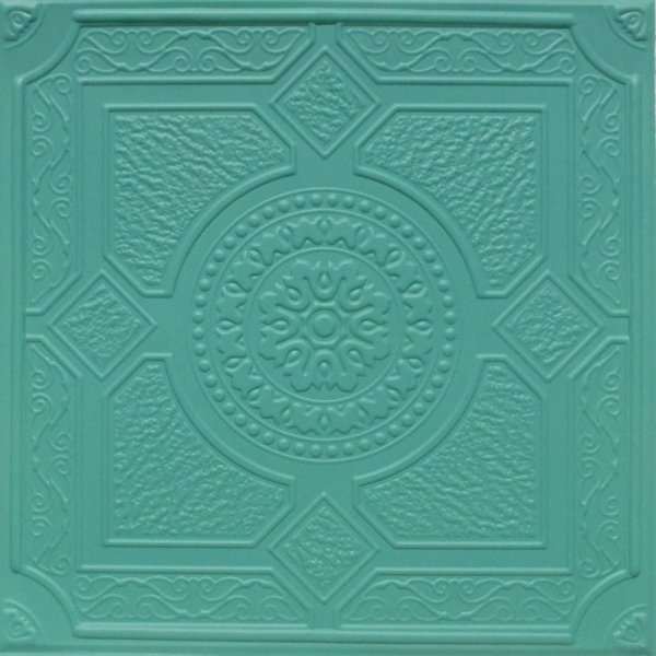 24"x24" Peru Green PVC 20mil Ceiling Tiles