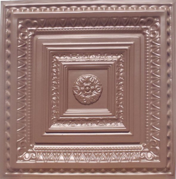 24"x24" Brilliance Brown PVC 20mil Ceiling Tiles