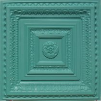 24″x24″ Brilliance Green PVC 20mil Ceiling Tiles