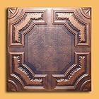 20"x20" Caracas Antique Copper Graphite Ceiling Tiles