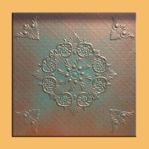 20″x20″ Savona Antique Copper Patina Ceiling Tiles