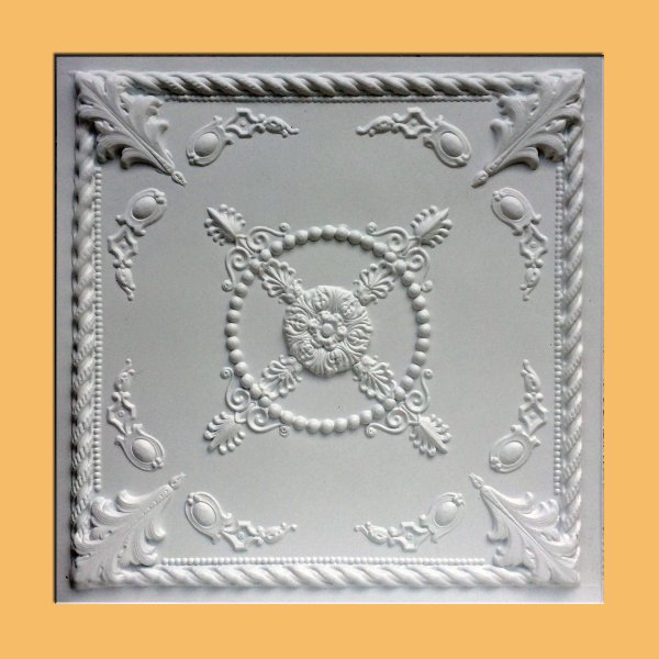 24"x24" Jewel White PVC 20mil Ceiling Tiles