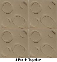 Lips Panels - Sand Texture - 4pc