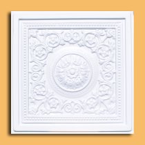 24"x24" Majesty White PVC 20mil - 500pcs