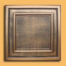 24″x24″ Zeta Bronze/Black PVC 20mil - 500pcs