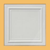 20″x20″ Zeta Antique White Tile Ceiling Tiles