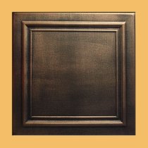 20″x20″ Zeta Antique Bronze Black Ceiling Tiles