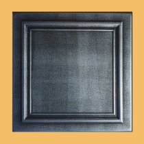 20″x20″ Zeta Antique Silver Black Ceiling Tiles