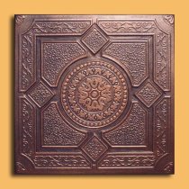 20″x20″ Lima Antique Copper Black Ceiling Tiles