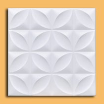 20"x20" Closter White Foam 8pc/case (#R103)