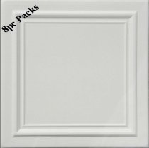 20″x20″ Zeta White Foam 8pc/case (same as Line Art / R24)