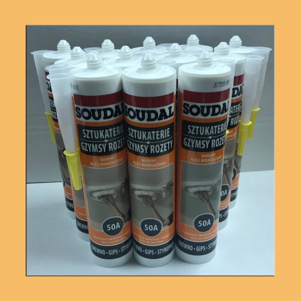 Soudal 50A - Styrofoam Adhesive - 12x 300ml Tubes