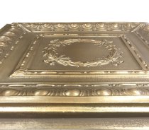 24"x24" Asiago Antique Bronze Brown PVC 20mil Ceiling Tile c