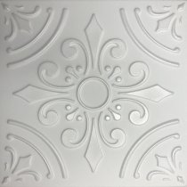 20"x20" Harmony White Foam 8pc/case - $1.00/sqft