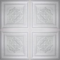 20"x20" Pescara White Foam 8pc/case - $1.00/sqft